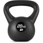 Hop-Sport Kettlebell HS-PB020KB vinylgewicht voor fitnessoefeningen en krachttraining in de homegym, gewicht 20 kg, gewicht voor cardiokrachttraining, fitness, bodybuildingtraining, gewichtheffen