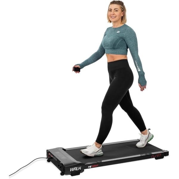 Hop-Sport Loopband HS-750WP Walk, Walking Pad - Snelheid tot 8 km/u, Loopvlak 45x110 cm, 2,5 PK motor, loopband voor thuisgebruik met afstandsbediening