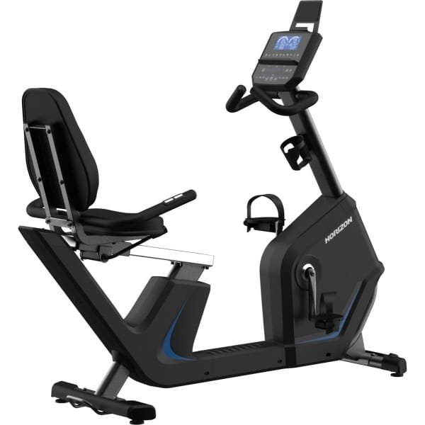 Horizon Ligfiets 5.0Ri - Comfortabele hometrainer met app & 100 niveaus