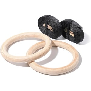 Houten Gymnastiek Ringen voor Krachttraining en Crossfit