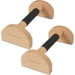 Houten Parallettes Push-up Standaard - Antislip Basis voor Thuis Workout & Krachttraining