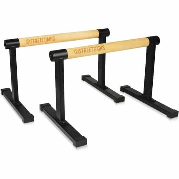 Houten Parallettes voor Krachttraining en Gym