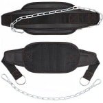 Ibenzoa® Robuuste Heupstabilisator met Verstelbare Stalen Ketting en Vergrendelingshaakjes - Krachttraining & Bodybuilding