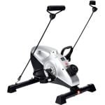 Indoorfietsen - Hometrainers - Spinningfiets - Fitness Fiets - Indoor Cycle - Indoorfiets - Hometrainer - Indoor Bike - Fietspedaal - 3 in 1 - Arm- en been-hometrainer - Ondertafel mini-hometrainer - Mini-fitnessfiets voor op kantoor - Zwart