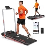 Inklapbare Loopband met Helling voor Thuis - Loopband tot 12 km/u met Afstandsbediening en App-Bediening