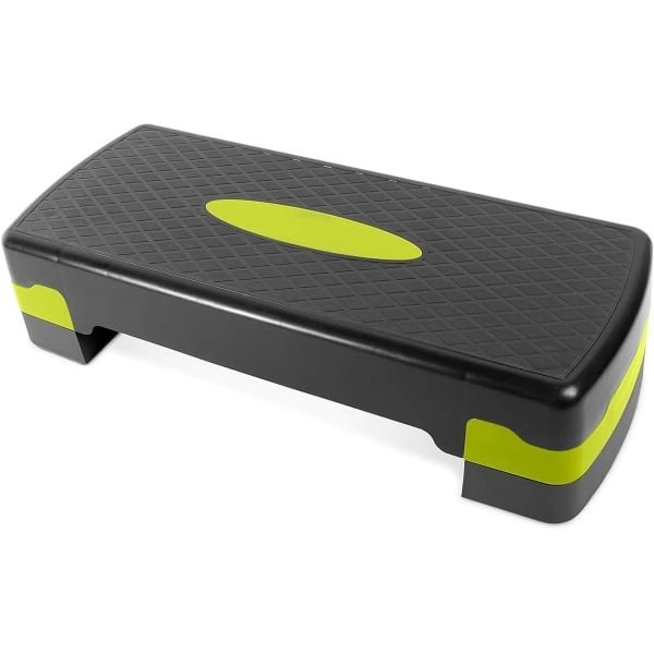 JGS Premium - Step fitness voor thuis - Verstelbaar aerobics step platform met 3 hoogtes - Aerobics en krachttraining - Compact & ideaal voor thuis gymnastiek en fitness training