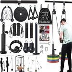 Kabel Katrol Systeem voor Thuis Krachttraining - Latpull Down en Triceps Pull Down Apparatuur