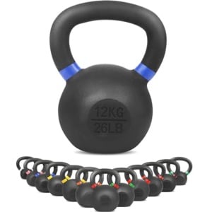 Kettlebell voor Thuisgebruik - Massief Gietijzer van 4kg tot 32kg - Ideaal voor Krachttraining
