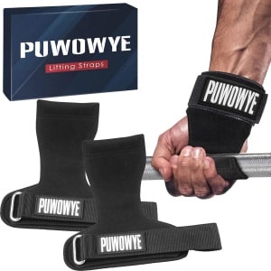 Krachttraining Lifting Straps voor Bodybuilding en Crossfit - Neopreen en Leer