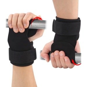 Lifting Straps - 1 Paar - Deadlift Straps - Bodybuilding - Gewichtshef - Powerlifting - Unisex - Geschikt voor Gewichtheffen, Gripondersteuning en Krachttraining in de Sportschool - Zwart