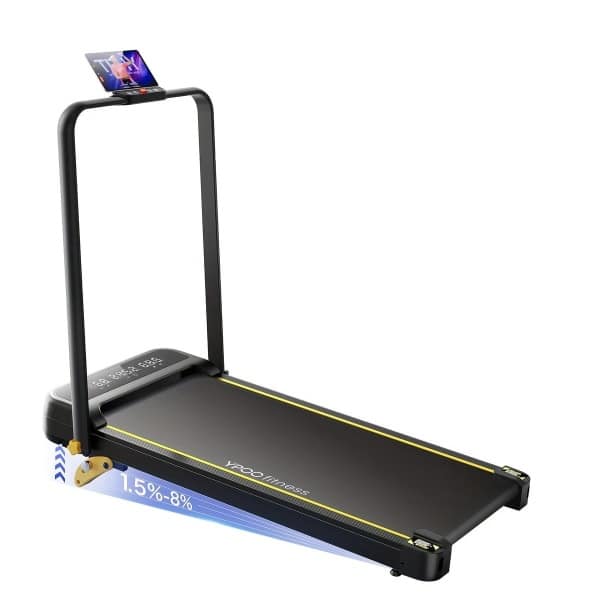 Loopband - Wandelband - Walking Pad - Treadmill - Hometrainer - Inklapbaar - 3 Hellingniveaus - Max. 136 kg Belastbaar