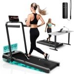 MMP®Loopband Inklapbaar - Loopband Fitness - Loopband - Zwart - 109cm x 40cm x 105cm