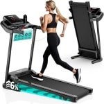MMP®Loopband Inklapbaar - Loopband Fitness - Loopband - Zwart - 82cm x 71cm x 31cm