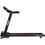 MegaGoods Sprint Pro - Elektrische loopband inklapbaar met armleuningen - 1-12 km/u - LCD display met 12 programma's - Hellingsfunctie - Incl. Flessen / Tablethouder - Bluetooth met speakers