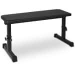 Merax Flat Weight Bench - Verstelbare Halterbank - Comfortabele Fitnessbank - Stevige Stalen Constructie - Geschikt voor Krachttraining en Thuisgebruik