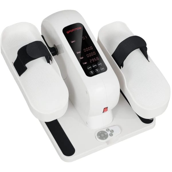 Mini-elliptische Trainer - Crosstrainer - Stoelfiets - Bureaufiets - 12 Snelheden - 7 Weerstandsniveaus - LED-display - met Afstandsbediening - Fietstrainer - Mini Hometrainer - Deskbike - Fitness - Beentrainer