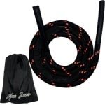 Mrs. Jones Gewogen 12 kg zwaar springtouw incl. zak voor fitness training - springen - crossfit - dik vechttouw - volwassenen - thuistraining - sportschool .