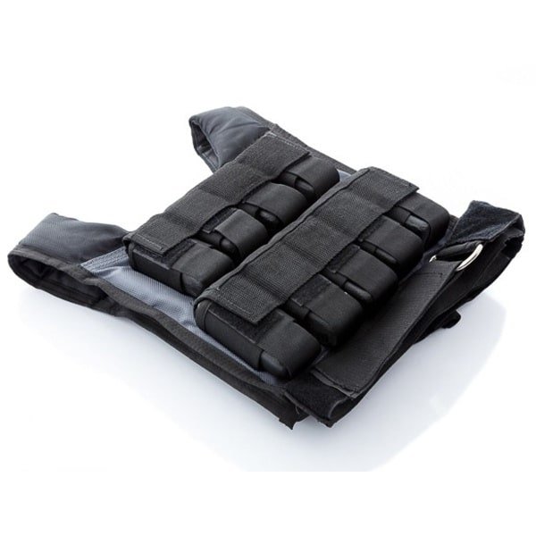 Muscle Power® Gewichtsvest 20 kg - Trainingsvest - Weight Vest - Inclusief Gewichten - Voor Calisthenics, Hardlopen & Krachttraining