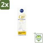 NIVEA - Oogcrème - Q10 POWER - Tegen donkere kringen & rimpels - Voor alle huidtypen - Met Q10 & Creatine - 15 ml - Voordeelverpakking - 2 stuks - NIVEA oogcrème - Oogcontourcrème