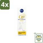 NIVEA - Oogcrème - Q10 POWER - Tegen donkere kringen & rimpels - Voor alle huidtypen - Met Q10 & Creatine - 15 ml - Voordeelverpakking - 4 stuks - Donkere kringen - Wallen