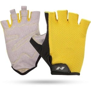 Nivia Python Sports Gloves (Yellow, Size - Extra Large) | Material - Nylon | Weight Lifting Gloves | Exercise Gloves | Fingerless Grip Gloves | Fitness Gloves | Crossfit Gloves