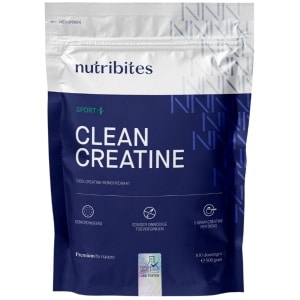 Nutribites Clean Creatine - 100% Creatine Monohydraat - Zuiver en goed opneembaar - 500g