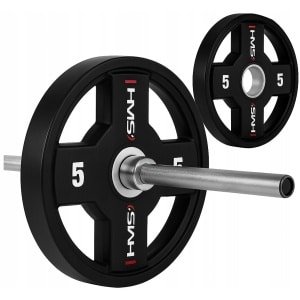 Olympische Halteringsschijf 5 kg - Polyurethaan (CPU) - Fitness & Krachttraining