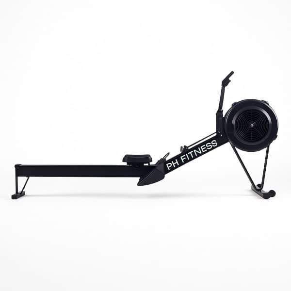PH Fitness Roeitrainer met Hartslagfunctie - 10 Niveaus Verstelbare Weerstand | Compact & Opvouwbaar | Stil en Duurzaam Indoor Rower voor Full Body Workout