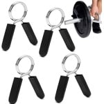 Pack van 4 Dumbbell Clasps - 30 mm - Snelle Release - Standaard Dumbbell Lock - Gewicht Lock - Geschikt voor Tillen - Weights - Krachttraining - Barbell