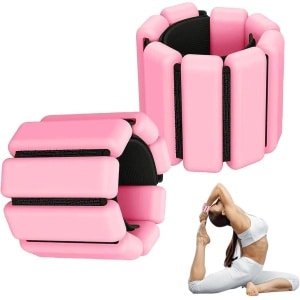 Polsgewichten - Enkelgewichten - 450 Gram - Weighted Band - Gewichtsmanchetten voor Fitness en Krachttraining - Ankle Weights - Handgewichten - Gewichtsmanchetten - 2 stuks