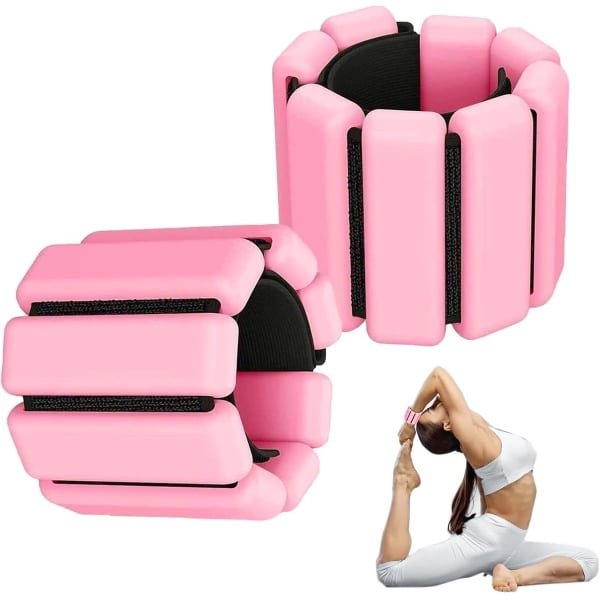 Polsgewichten - Enkelgewichten - 450 Gram - Weighted Band - Gewichtsmanchetten voor Fitness en Krachttraining - Ankle Weights - Handgewichten - Gewichtsmanchetten - 2 stuks