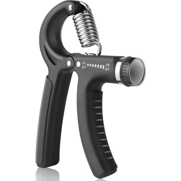 Provento - Handtrainer voor krachttraining en fitness, verstelbaar, hand-onderarm trainer met bereik van 10 kg tot 50 kg.