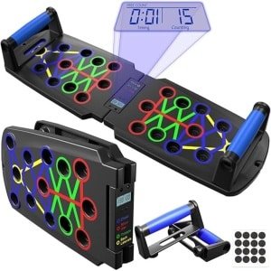 Push Up Bord - Draagbare Multifunctionele Afneembare 14-In-1 Push-Up Bar - Krachttraining Push-Up Stand Met Handgrepen Voor Mannen En Vrouwen - Workout Fitness Borstspieroefeningsapparatuur