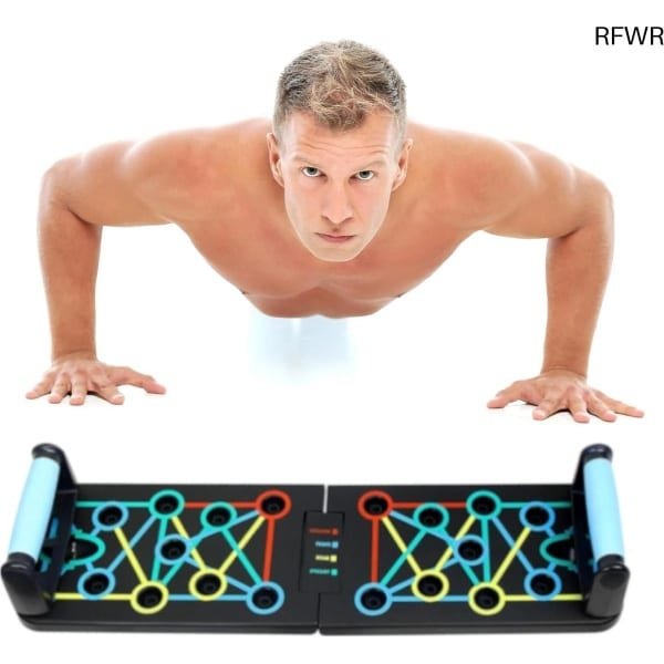 RFWR® 17-in-1 Push Up Board voor Thuisfitness en Krachttraining