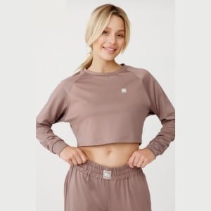 ROUGH RADICAL OLIMP CLASSIC Training blouse voor dames, maat S kleur cappuccino fitness crossfit gym training