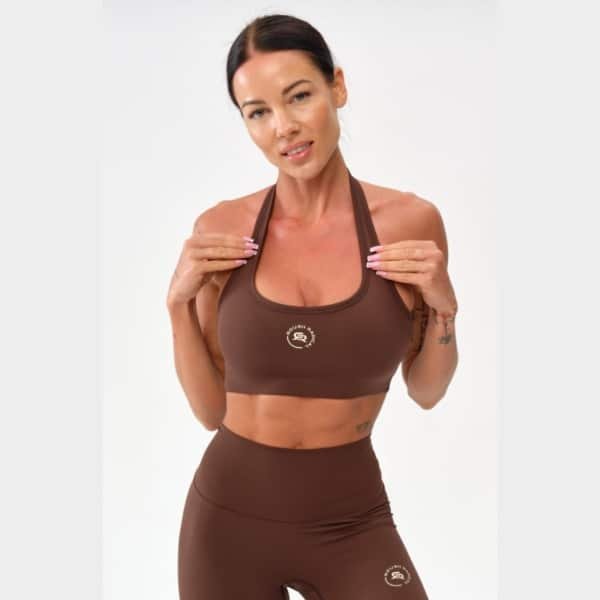 ROUGH RADICAL ZOYA SPORTS BH sportbeha maat M bruin sporttop fitness crossfit gym training