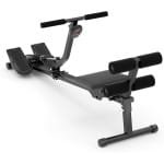 Roeitrainer Inklapbaar - Hometrainer - Roeimachine Fitness - Zwart