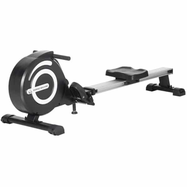 Roeitrainer - Roei-apparaat voor Thuis - Roeimachine - Opvouwbaar - met LCD-Display - 8 Weerstandsniveaus - 120KG Gewichtscapaciteit - Fitnessapparaat voor Cardio- en Krachttraining - Roeiapparaat Fitness