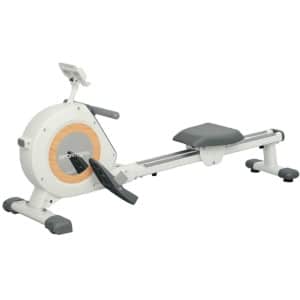 Roeitrainer - Roei-apparaat voor Thuis - Roeimachine - met LCD-Display - 16 Weerstandsniveaus - 150KG Gewichtscapaciteit - Fitnessapparaat voor Cardio- en Krachttraining - Roeiapparaat Fitness