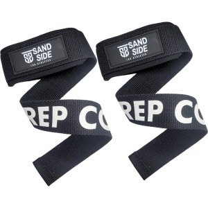 Sandside Lifting Straps 2.0 - Deadlift Straps - Lifting Grips voor Powerlifting en Krachttraining - Zwart