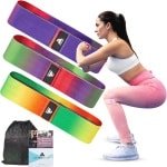Set van 3 Weerstandsbanden voor Fitness - Ideaal voor Spieropbouw en Krachttraining