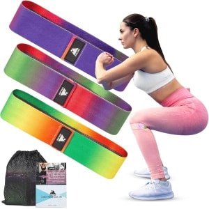 Set van 3 Weerstandsbanden voor Fitness - Ideaal voor Spieropbouw en Krachttraining