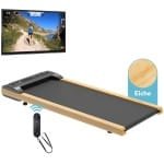 Skandika Nordik | Loopband voor thuis, Wandelband, 6km/u, LED-display, afstandsbediening, Kinomap | fitnessapparatuur voor duurtraining, kantoor, thuiskantoor, WalkingPad