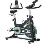 Spinningfiets voor Thuis met Stil Systeem en Verstelbare Zadel en Stuur