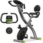 SportTronic X6 Hometrainer - Inklapbare fitnessfiets - Groen/Zwart
