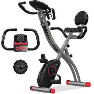 SportTronic X6 Hometrainer - Inklapbare fitnessfiets - Rood/Zwart