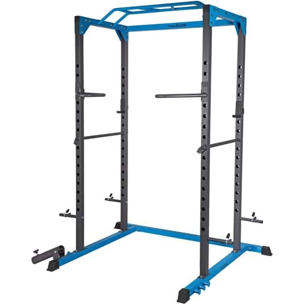 THUNDER® Power Rack | GATE | Multifunctionele Squatrek & Optrekstang | Voor Haltertraining & Krachttraining Thuis | Verstelbare J-Hooks | Stabiel & Duurzaam Staal | Max. 200 kg |