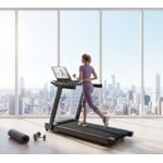 Treadmill 15% Incline - 12 km/u - Compacte Inklapbare Loopband voor Thuis met LED Display, Drievoudige Demping & Handmatige Hellingsinstelling - 3 PK Motor - Altameubel