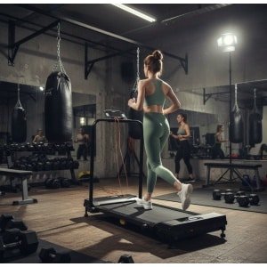 Treadmill 3-in-1 Walking Pad met 9% Hellingshoek - Inklapbare Loopband voor Thuis en Kantoor - 2,5 PK Motor - HIIT Modus - LED Display & Afstandsbediening - Altameubel