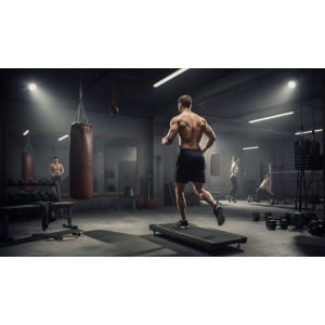 Treadmill Walking Pad FT21 Pro - 6 km/u - Stil & Compact Onder-Bureau Loopband met LED Display, 2.25 PS Eco-Motor, Aluminium Frame - Revalidatie & Seniorvriendelijk - Zwart - Altameubel